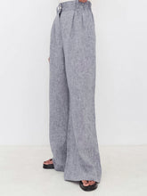 Georgia Buttoned Wide Leg Pants